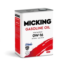 Micking Gasoline Oil MG1 0W-16 API SP/RC 4 л.